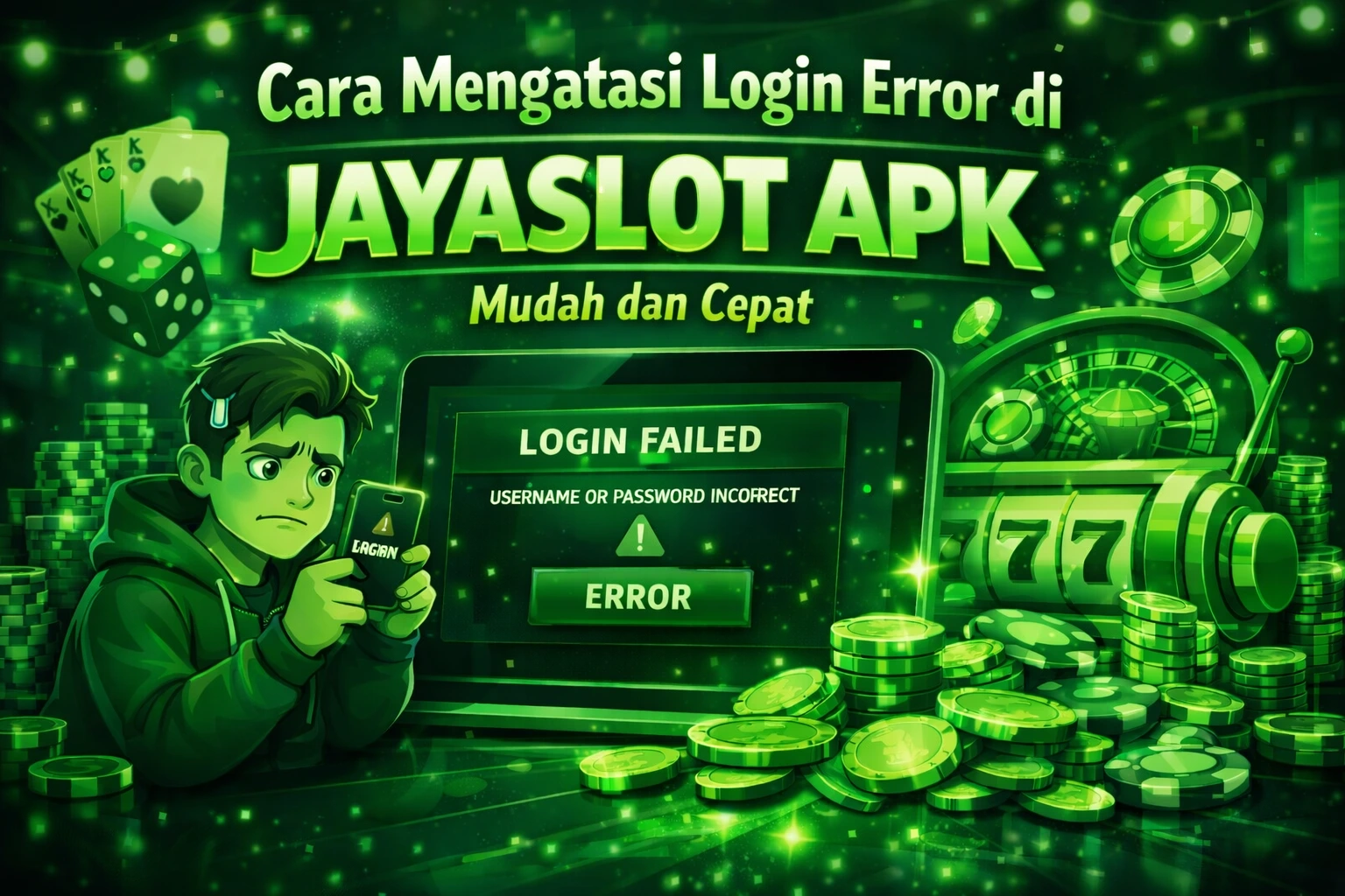 Login Error di Jayaslot APK
